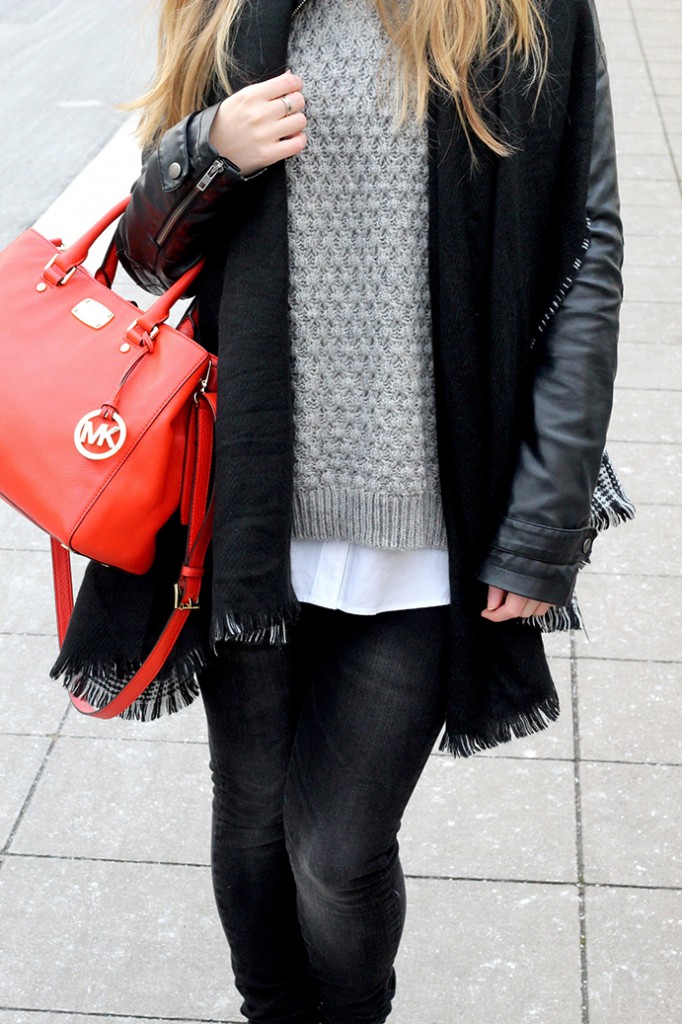 8 Streetstyle Layered pullover bluse Michael Kors
