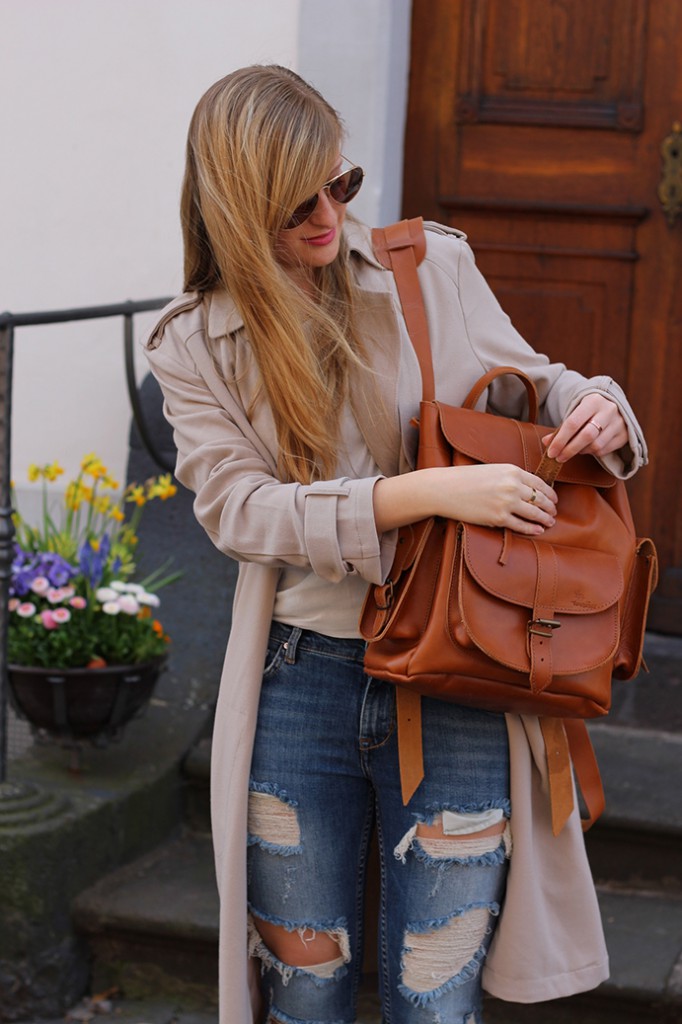 7 Zara Ripped Jeans streetstyle blog köln