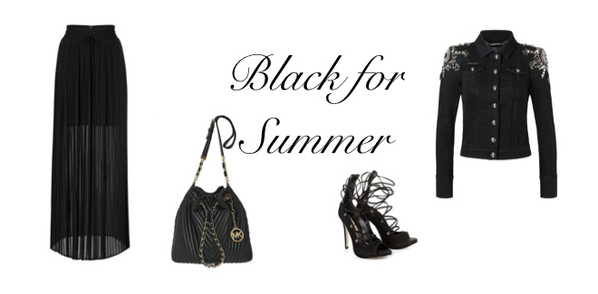 Shopping Schwarz für den Sommer | Sommertrends