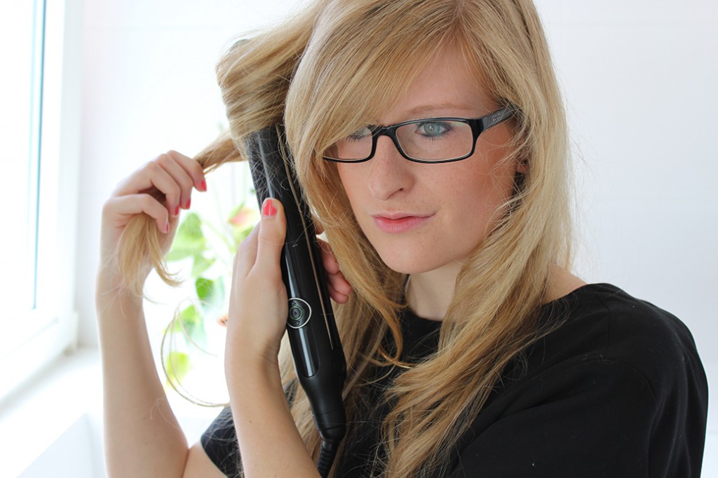 Glätteisen Locken machen Braun Satin-Hair7 Beauty Blog