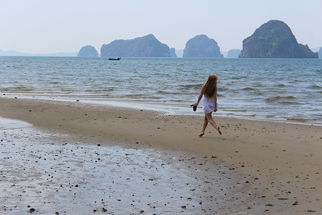 Weißes Strandkleid Outfit Thailand Strandlook Urlaub Modeblog 6