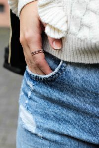 Thomas Sabo rosegold ringe filigran rosegoldener Schmuck Accessoires Modeblog kombinieren