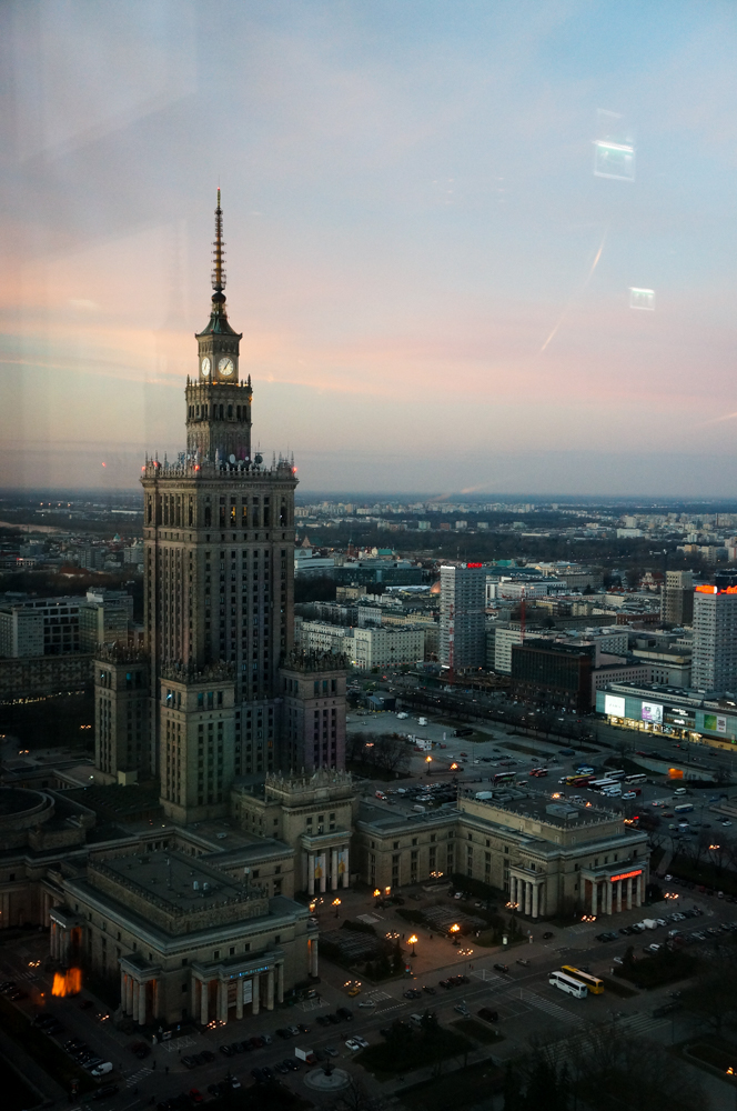 Kulturpalast Palast of Culture kybar Marriott Hotel Skyview Aussicht Top 10 Tipps für Warschau Insider Tips Warschau Polen Sehenswürdigkeiten