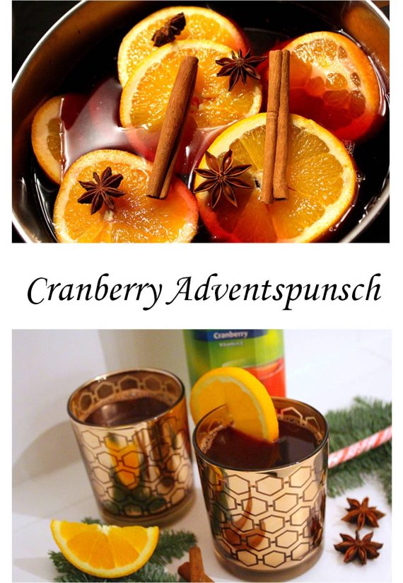 Weihnachtlicher Mädelsabend: Cranberry Adventspunsch Rezept