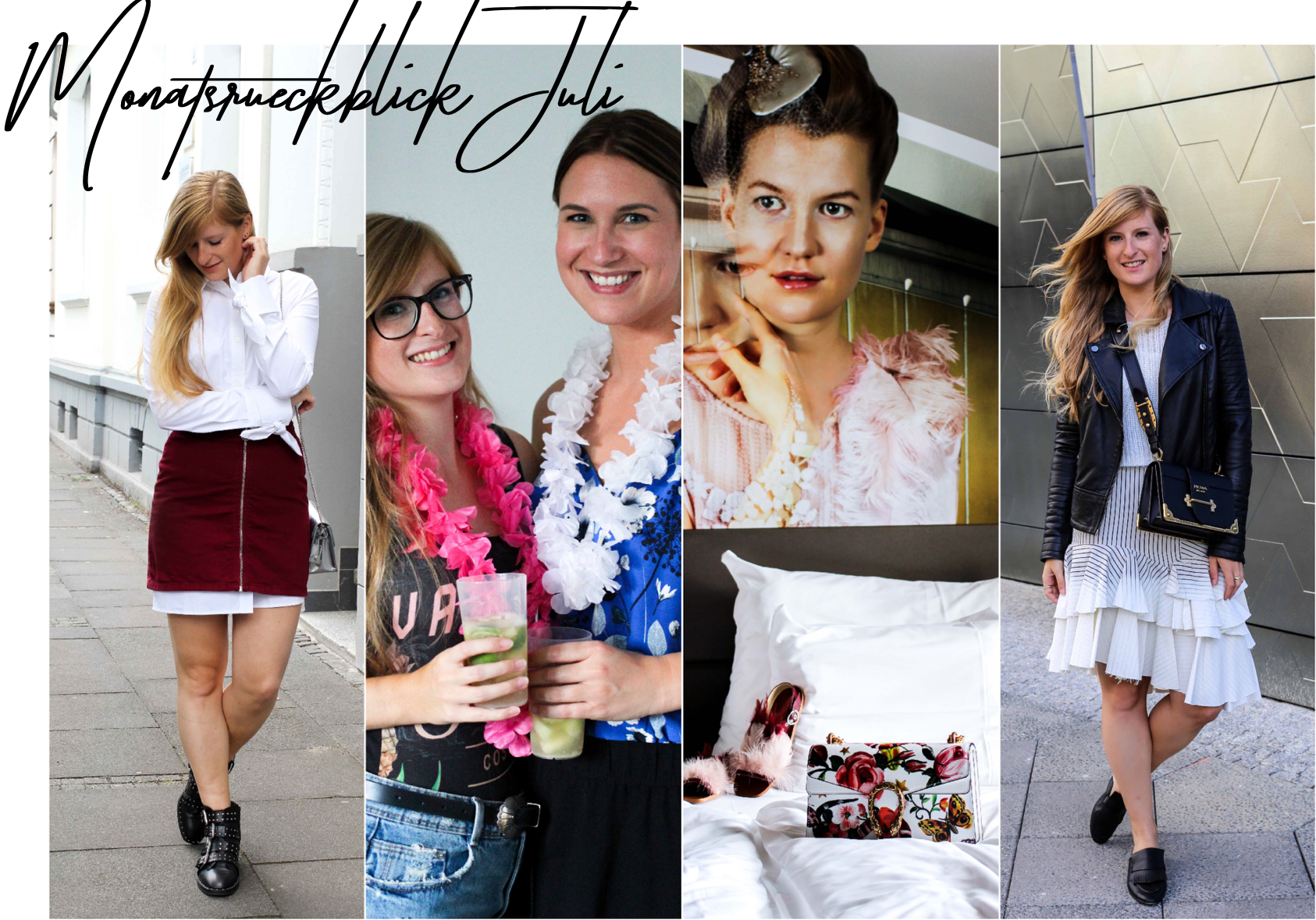 Monatsrückblick Juli Modeblog Deutschland Fashion Blog streetstyle Outfit