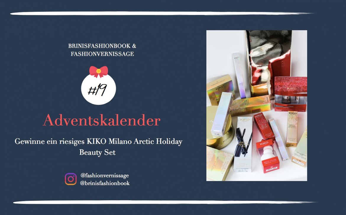 Blogger Adventskalender Gewinne ein riesiges KIKO Milano Arctic