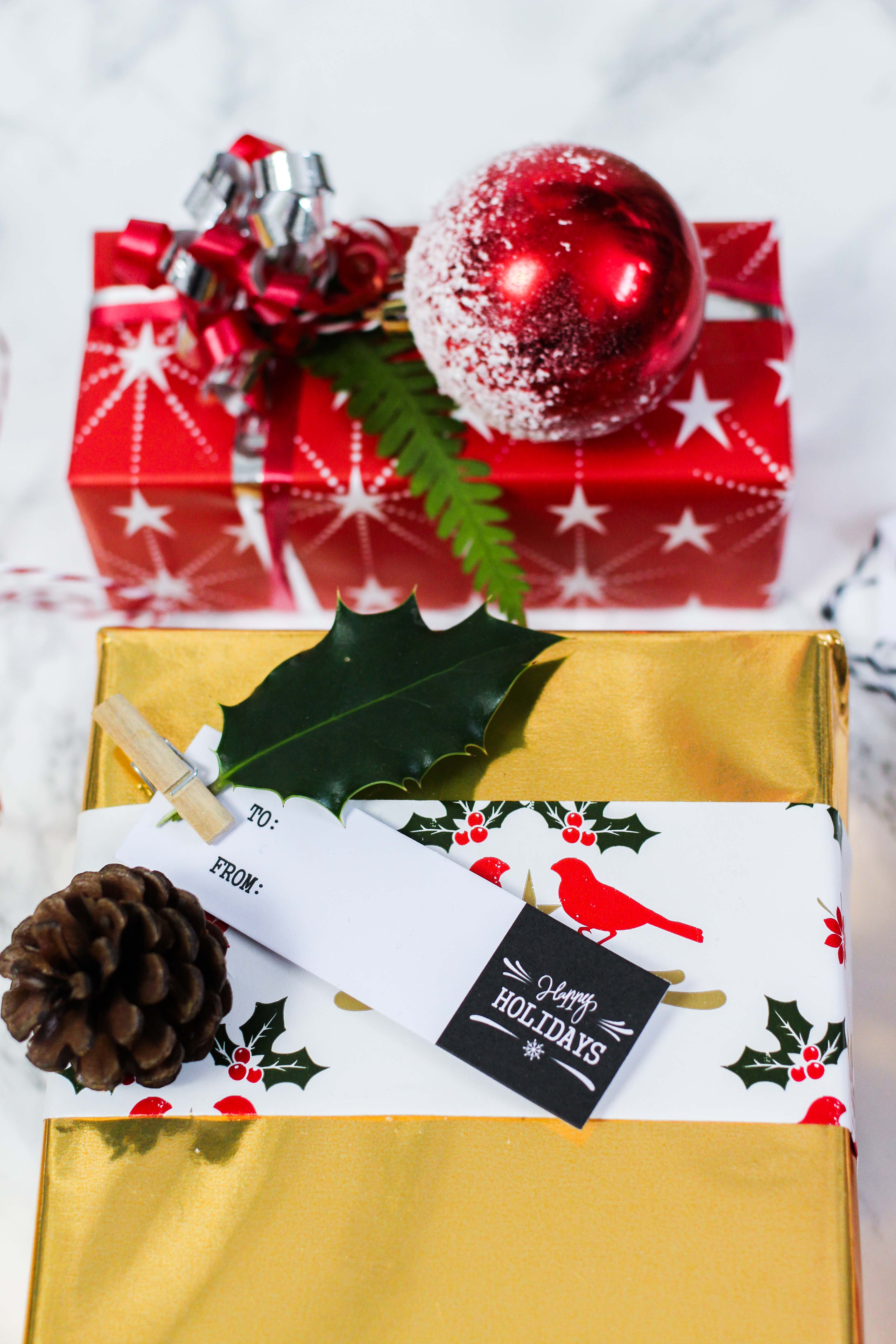 Geschenke kreativ einpacken Weihnachten Kreativer Christmas Gift Wrapping Guide Clas Ohlson Geschenkpapier Geschenk Ideen Dekoration DIY
