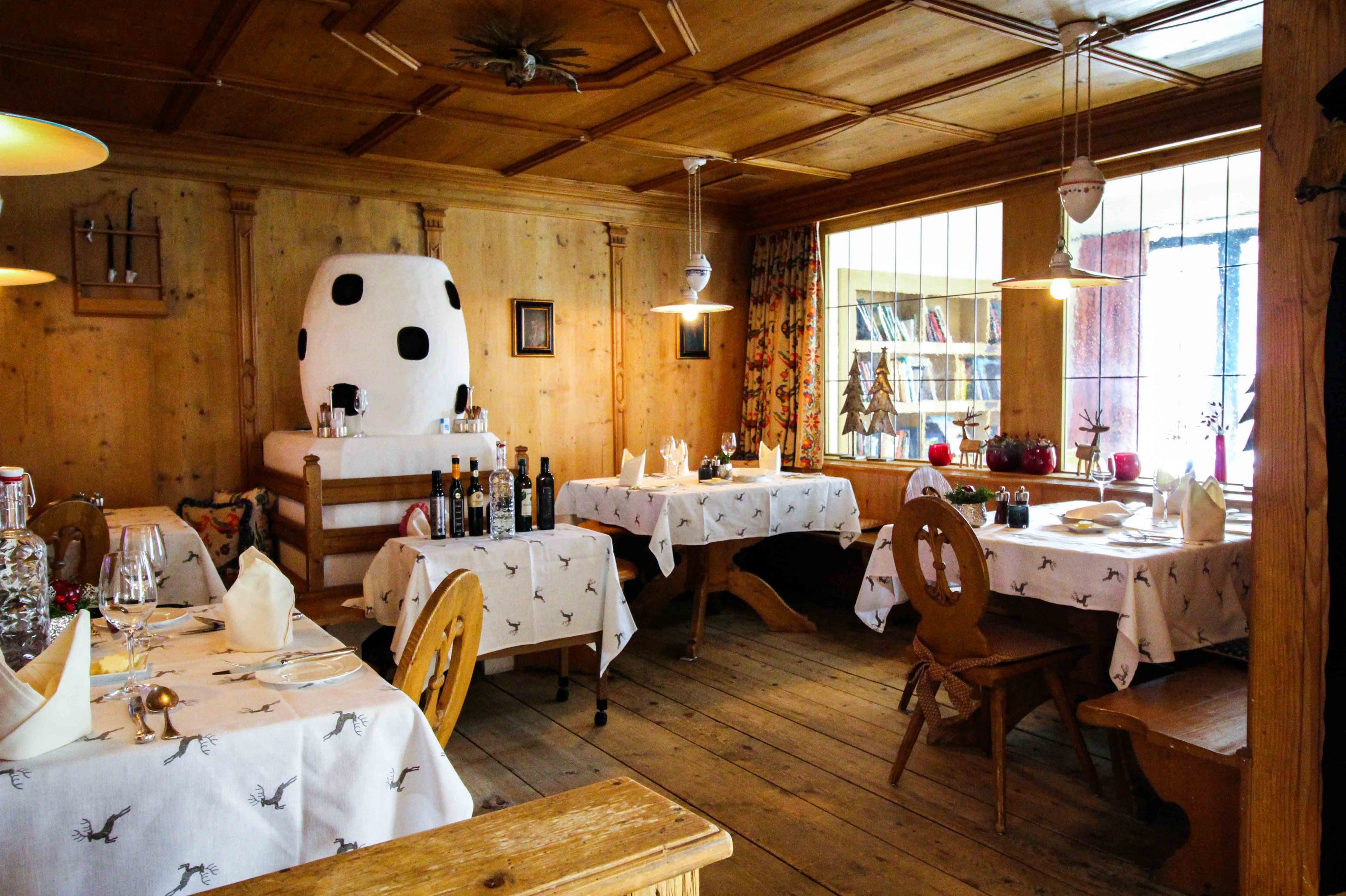 Gourmethotel Sölden Restaurant Ötztaler Stube traditionell Das Central Sölden Luxushotel Sölden Tirol Österreich Winterurlaub Reiseblog