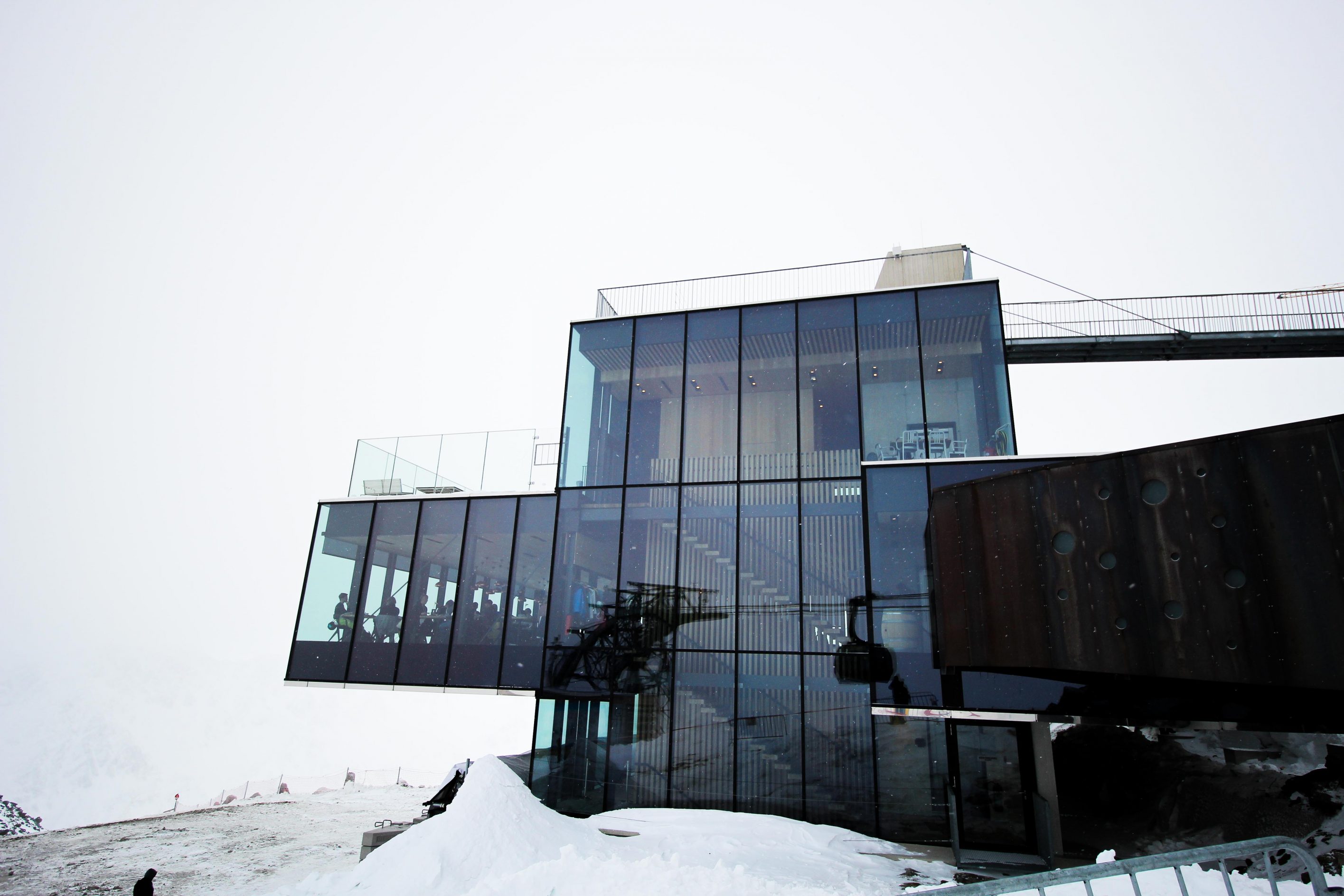 Gourmet-Restaurant iceQ Sölden Tirol Österreich James Bond Location Spectre 3000m Gaislachkogl Reiseblog