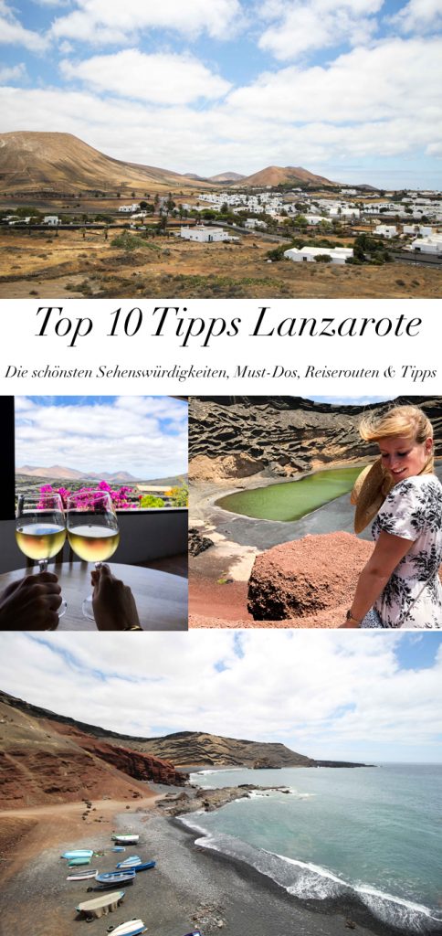 Top 10 Tipps Lanzarote Sehenswürdigkeiten Insider Tipps Lanzarote Spanien Reiseblog Deutschland weiße häuser Vulkanlandschaft Must do Sightseeing
