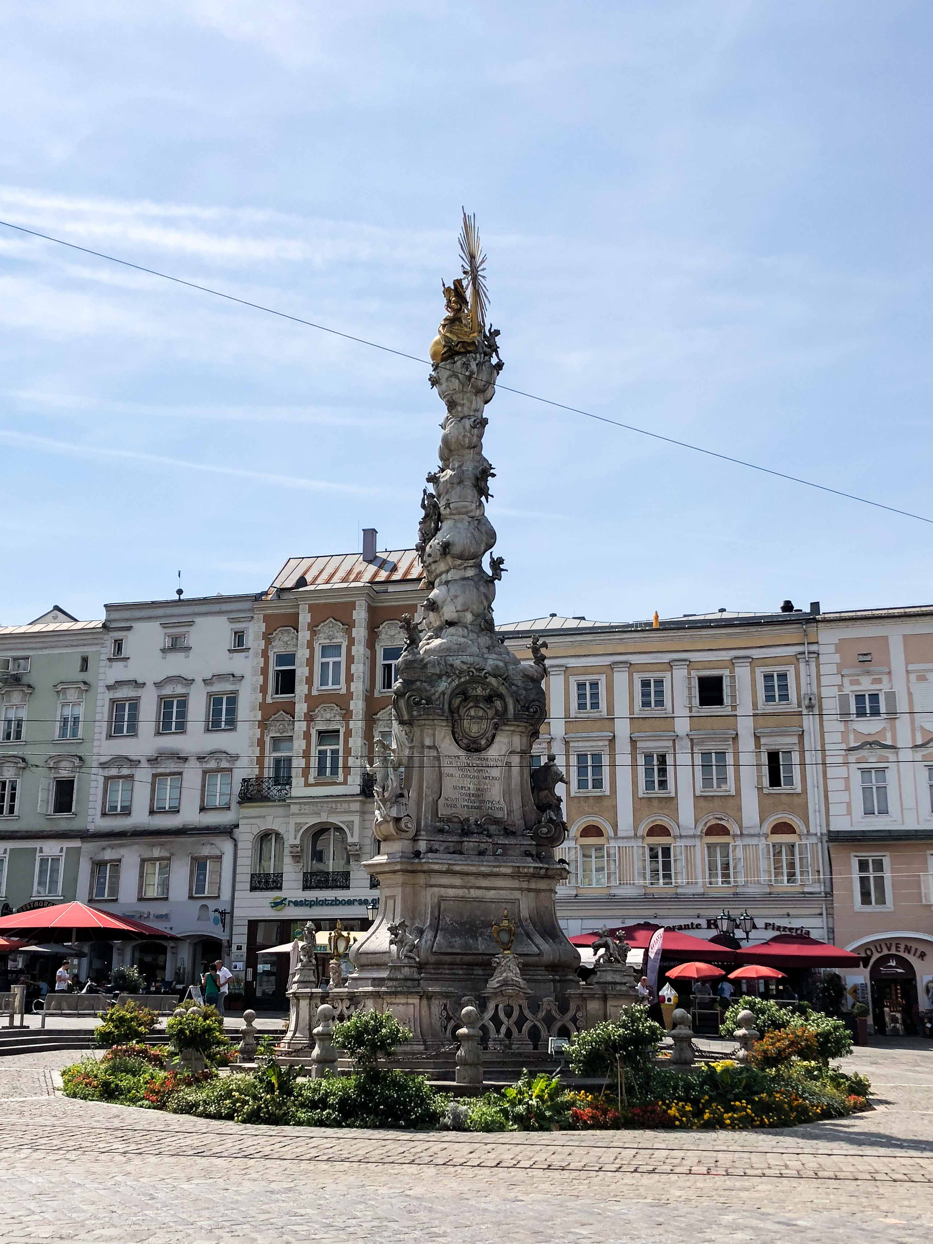 Linz Österreich Insider Tipps Sehenswürdigkeiten Donaukreuzfahrt Arosa Reiseblog Marktplatz