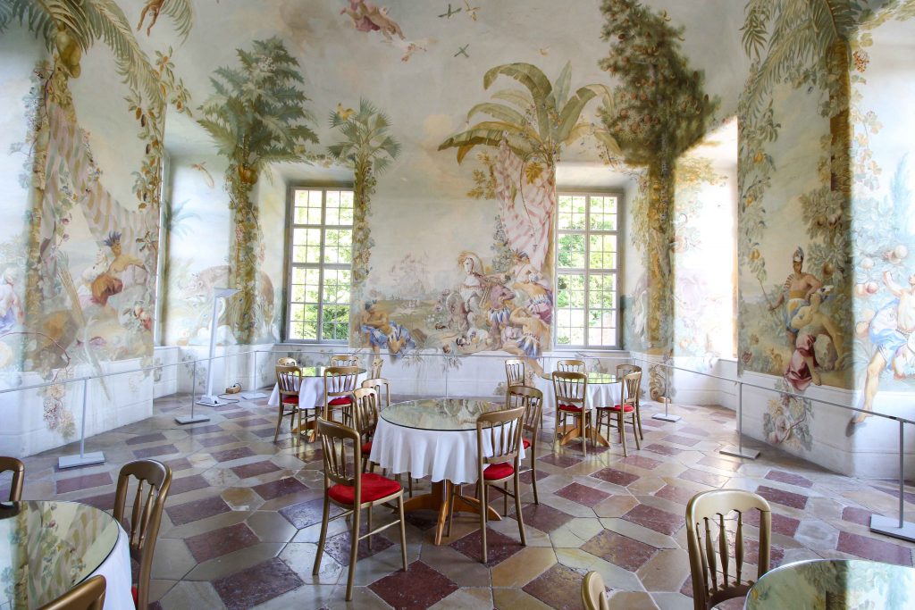 Wachau Österreich Melk Stift Melk Benediktinerkloster Gartenpavillion Malerei Insider Tipps Sehenswürdigkeiten Donaukreuzfahrt Arosa