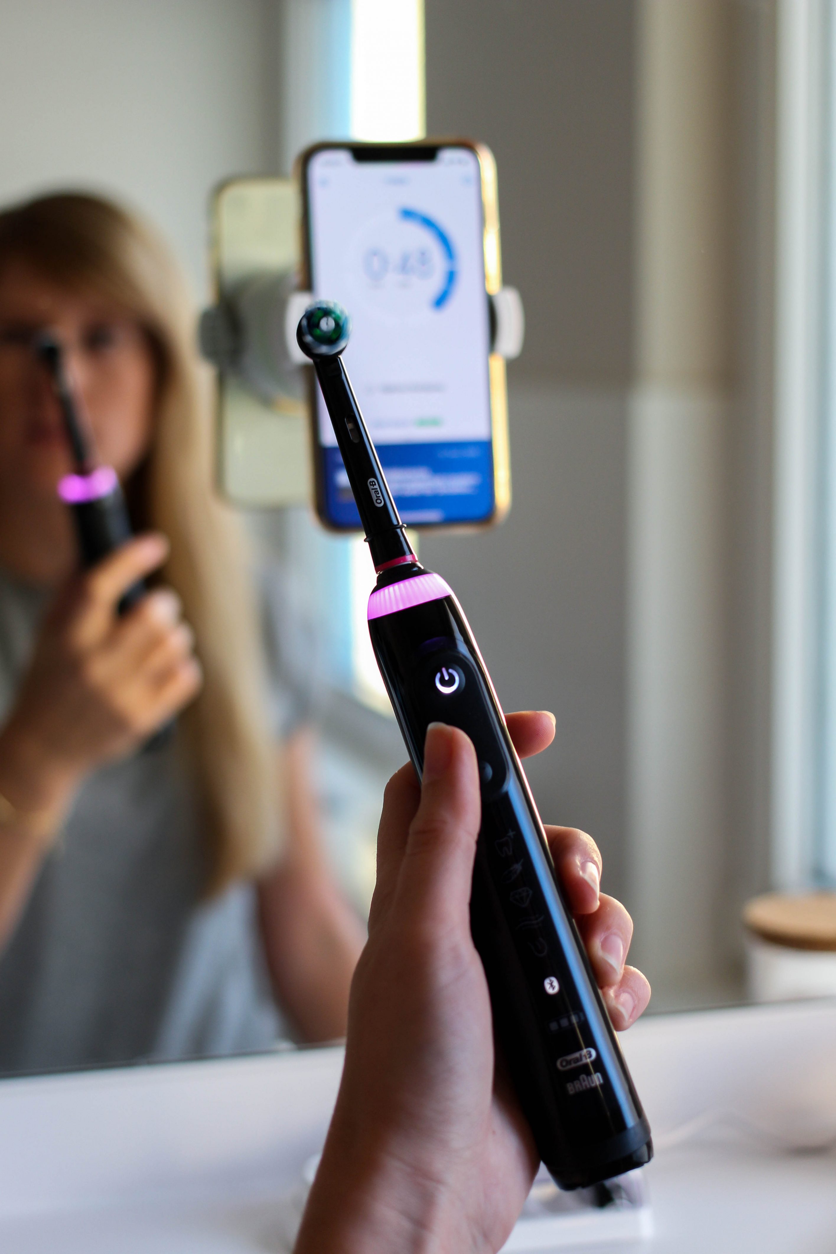 Aldi Adventskalender Gewinnspiel Oral-B Genius 10000N Black Edition ALDIventskalender elektrische Zahnbürste Weihnachtsgeschenk Blog Anwendung App