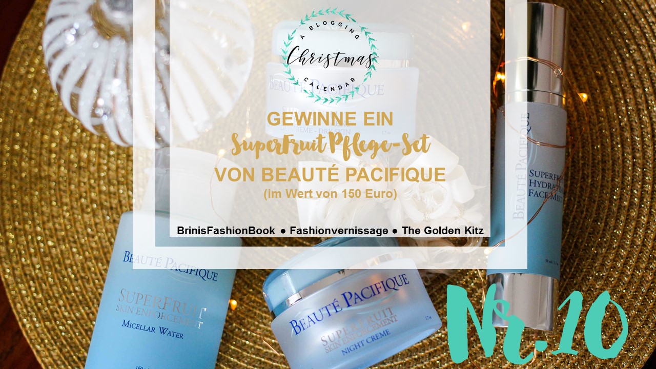 Blogger Adventskalender Gewinnspiel Beaute Pacifique SuperFruit Pflege Hautpflege Geschenkidee Weihnachten Christmas Blogger Tipps