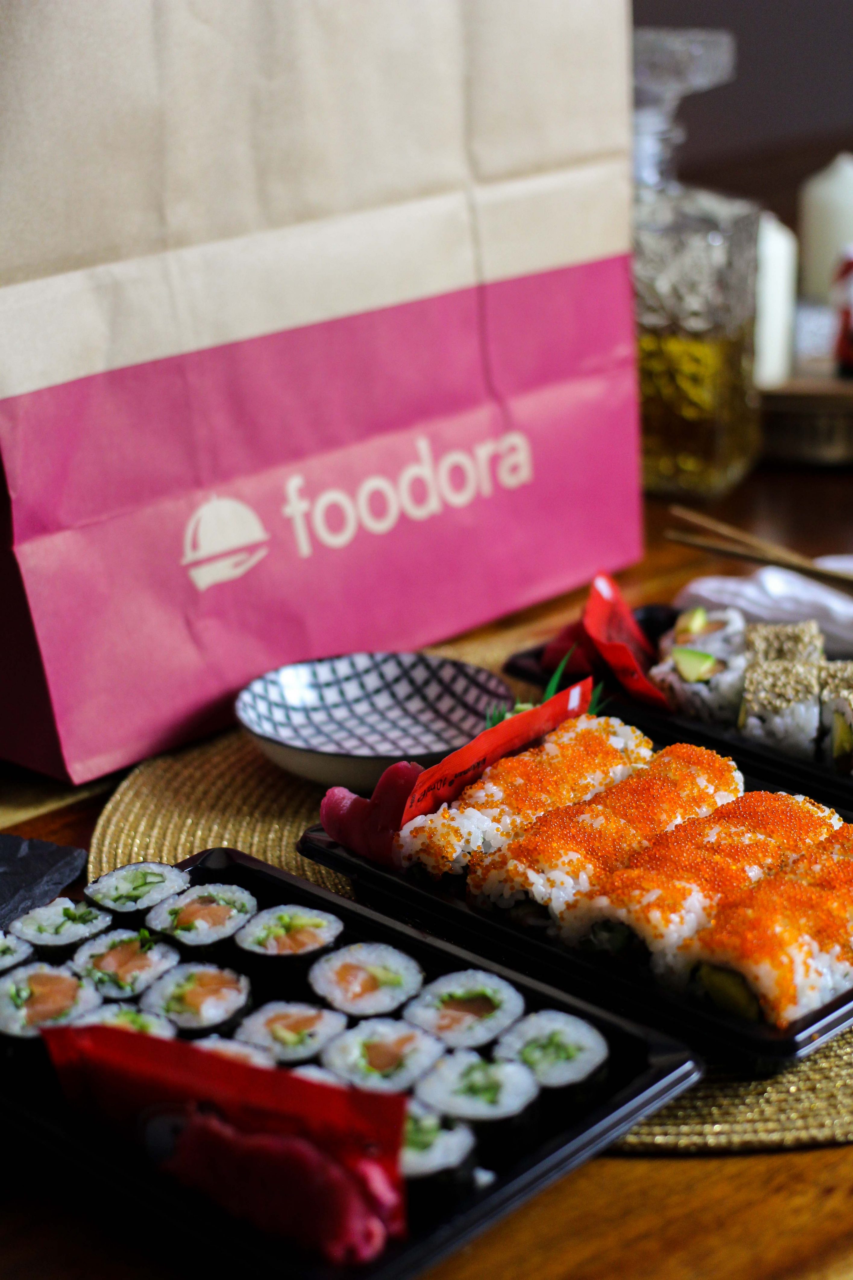 Blogger Adventskalender Gewinnspiel Foodora Gutscheine Foodora Bonn Sushi Makiman