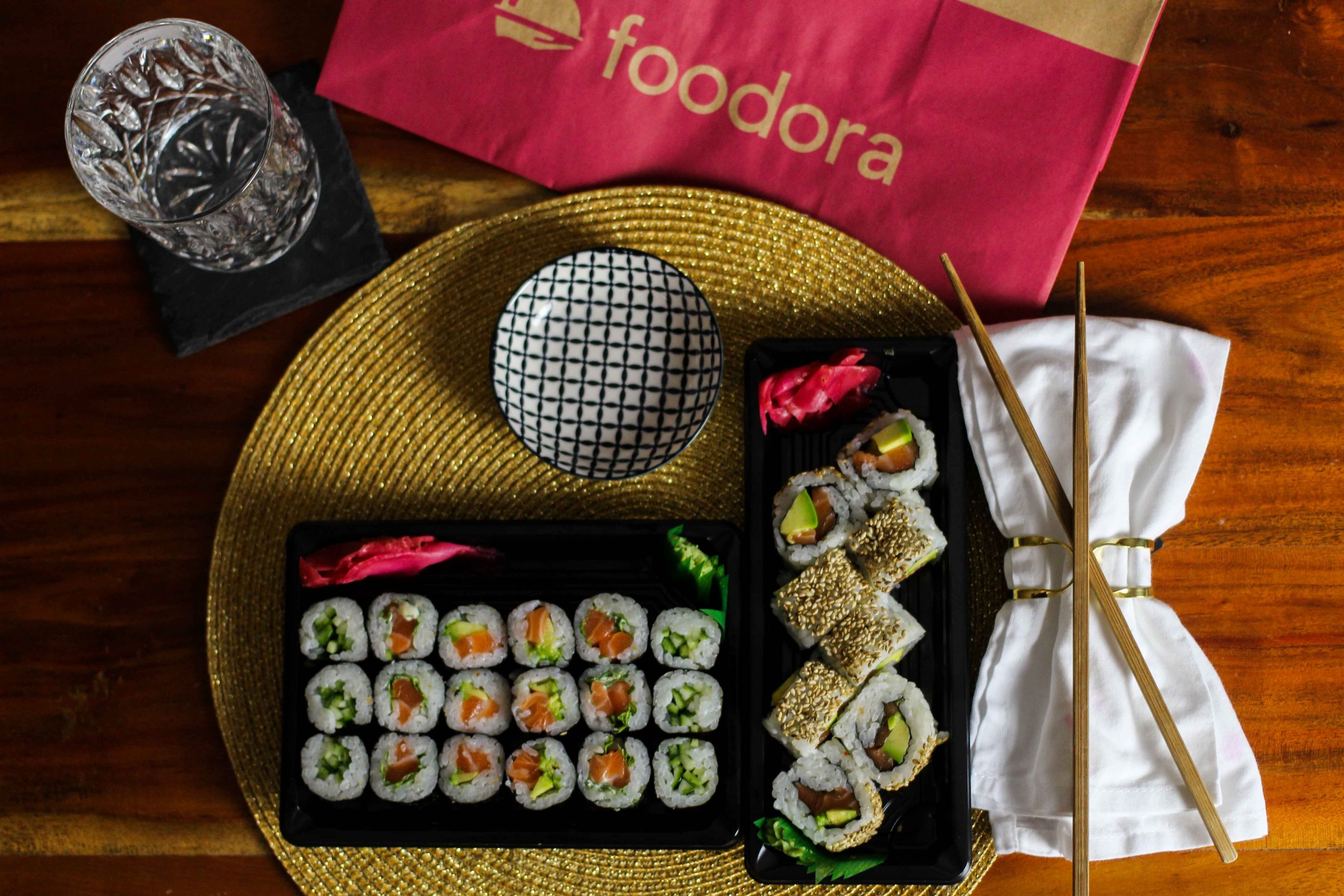 Blogger Adventskalender Gewinnspiel Foodora Gutscheine Foodora Bonn Sushi Makiman 4