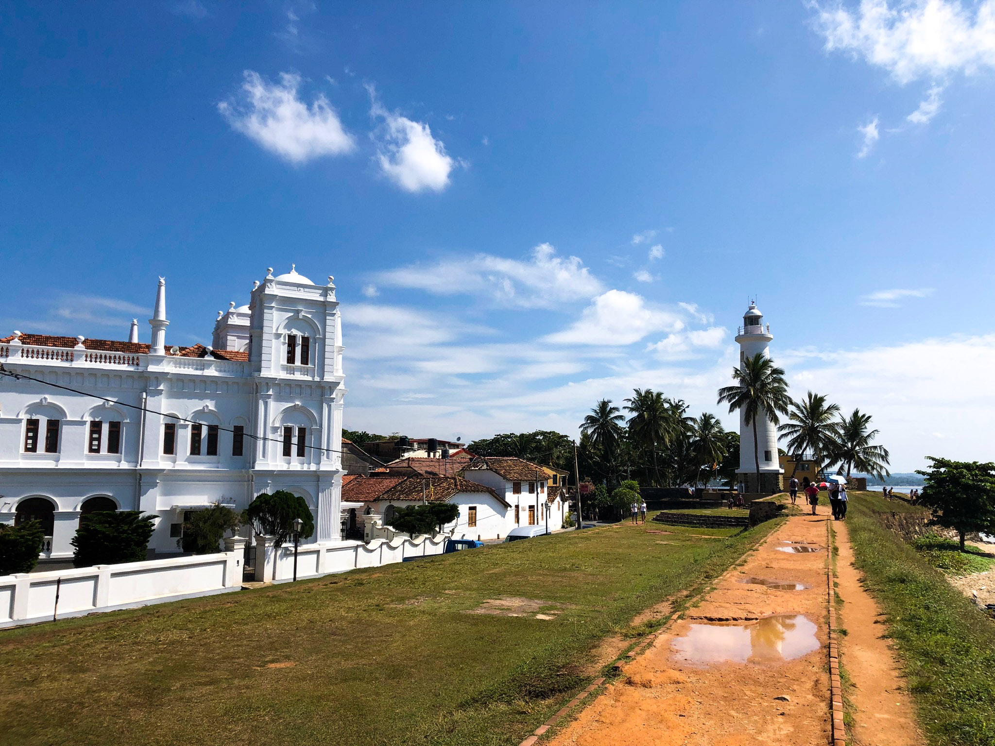 Galle Fort Leuchtturm Sehenswürdigkeit Tipp Sri Lanka Reiseroute perfekte 3 Wochen Rundreise Sri Lanka Süden Reiseblog Tipps