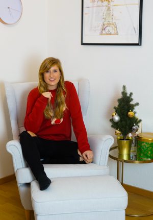 Weihnachtsoutfit Weihnachtspullover Christmas Sweater lustige Weihnachtspullis Ugly Sweater Party Elchpullover