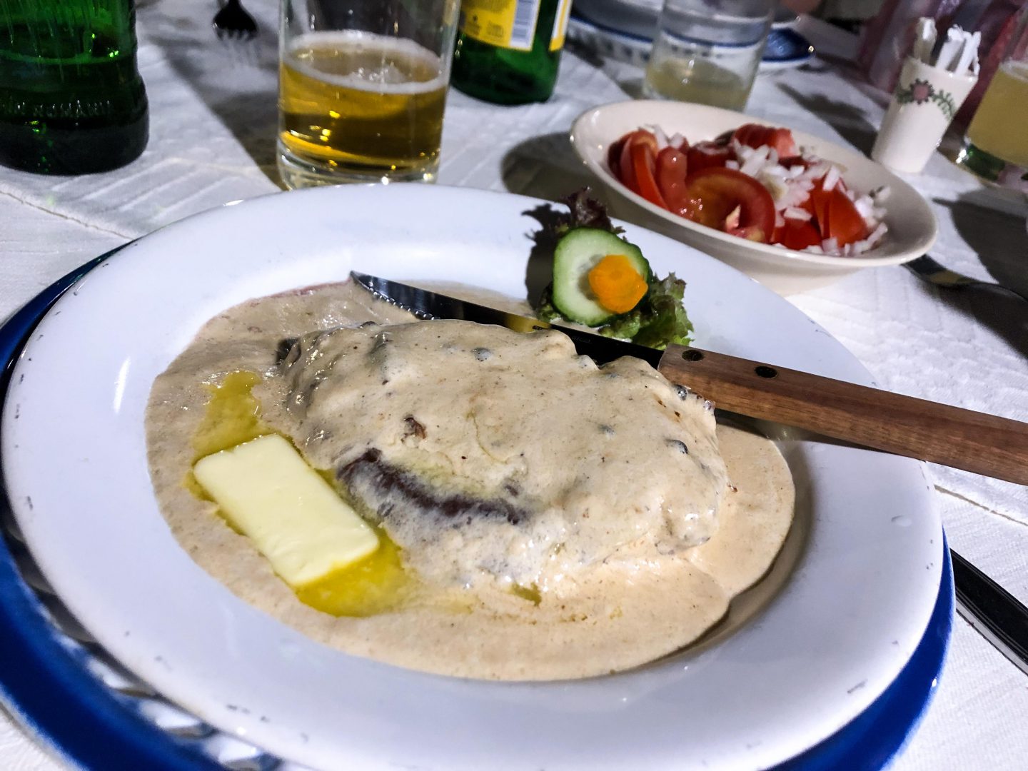 Restaurant Tipps Hermannstadt Sibiu Rumänien Insider Tipps Crama Sibiul Vechi einheimisches Restaurant Rumänische Küche Reiseblog 2