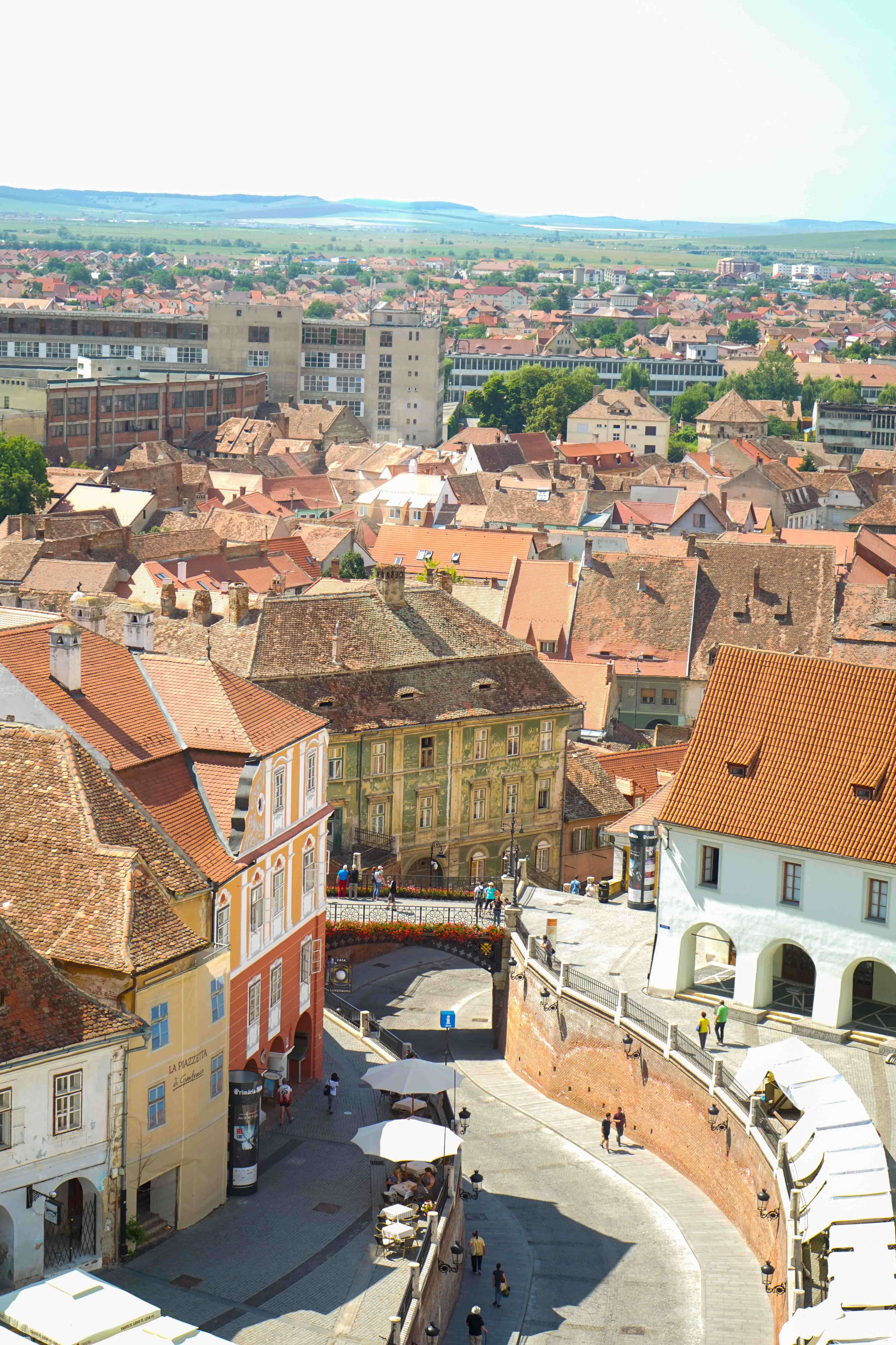 Top 10 Tipps Hermannstadt Sibiu Rumänien Reiseblog Sehenswürdigkeiten Lügenbrücke Blick Rathausturm Insider Tipps Brinisfashionbook