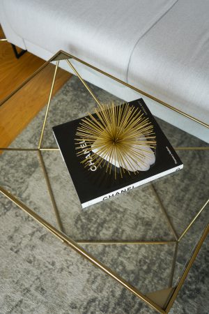 Wohnzimmer Tisch Ideen Inspiration Chanel Tablebook Wohnzimmertisch Glas Gold