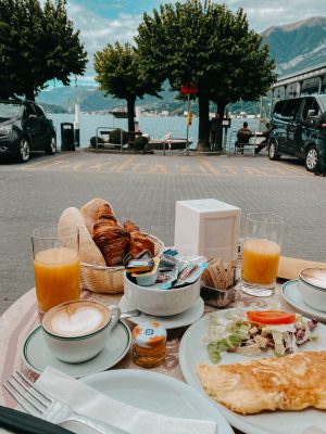 Comer See Bellagio Restaurant Tipp frühstück Reisetipps Sightseeing Reiseblog Urlaub Comer See Urlaub mit Hund Reisen mit Hund