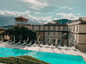 Comer See Hotel Grand Hotel Cadenabbia italienischer Charme Reiseblog Hotel Tipps Seeblick Comer See Pool