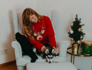 Weihnachtsoutfit Weihnachtspullover Christmas Sweater lustige Weihnachtspullis Ugly Sweater Party Elchpullover 3