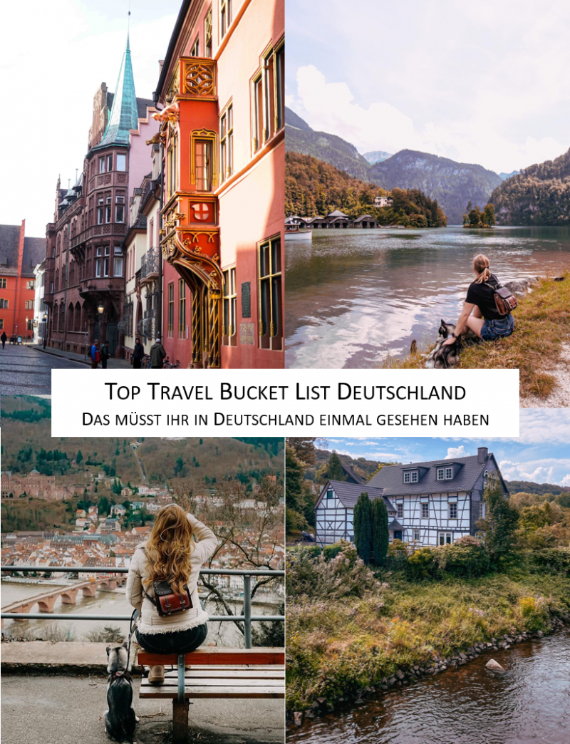 Meine Deutschland Bucket List | Top Reiseziele Deutschland ...