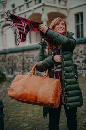 Weekender Tasche Leder Holzrichter Reiseoutfit Reiseblog Wochenendtrip wochenendreise tipp 2