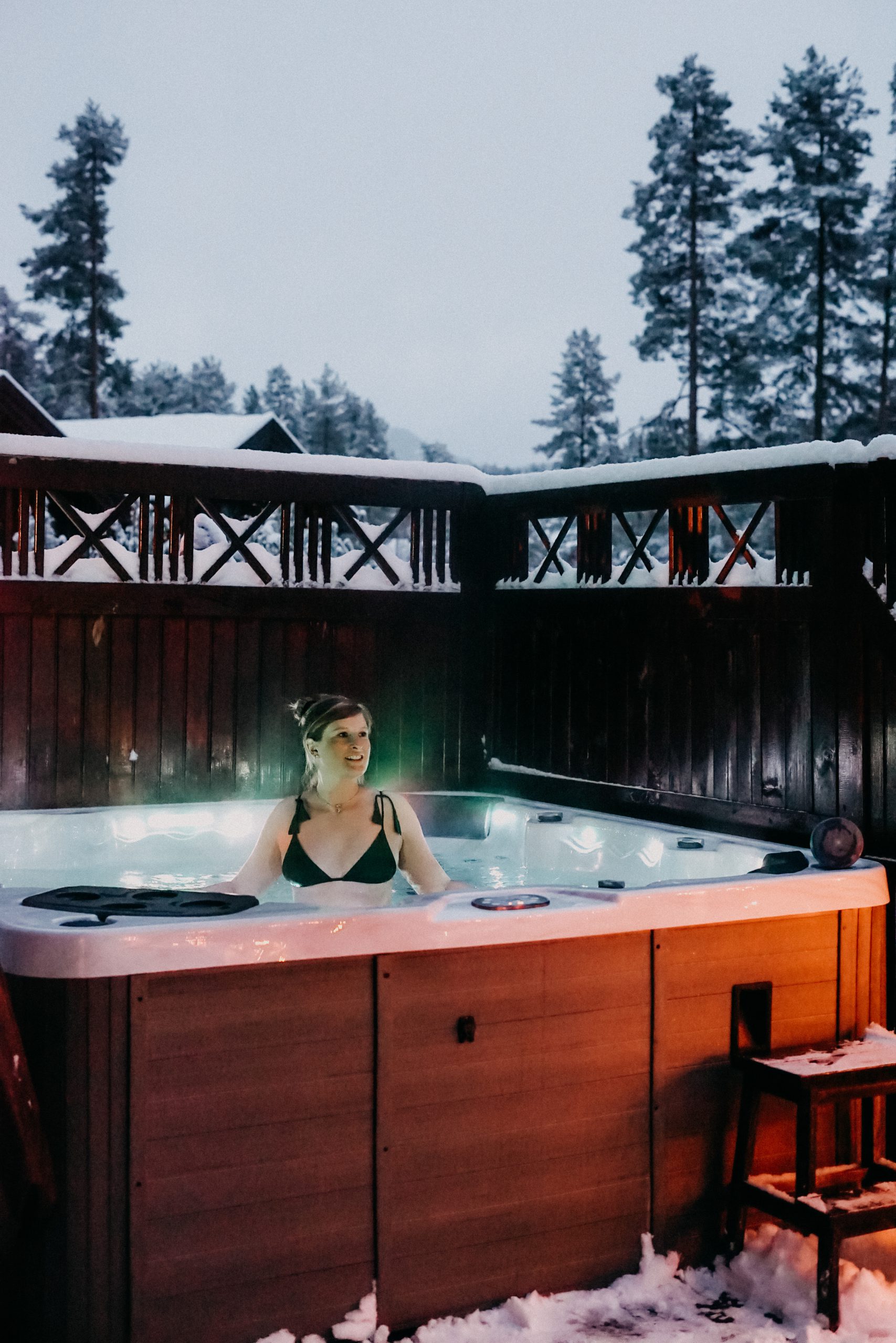 Airbnb Hütte Unterkunft Norwegen Telemark Holzhütte Whirlpool Norwegen Winterurlaub Winterroute Auto Reiseblog Reisen mit Hund Tipps 6