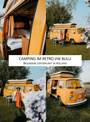 CAMPING IM RETRO VW BULLI Besondere Unterkunft in Holland