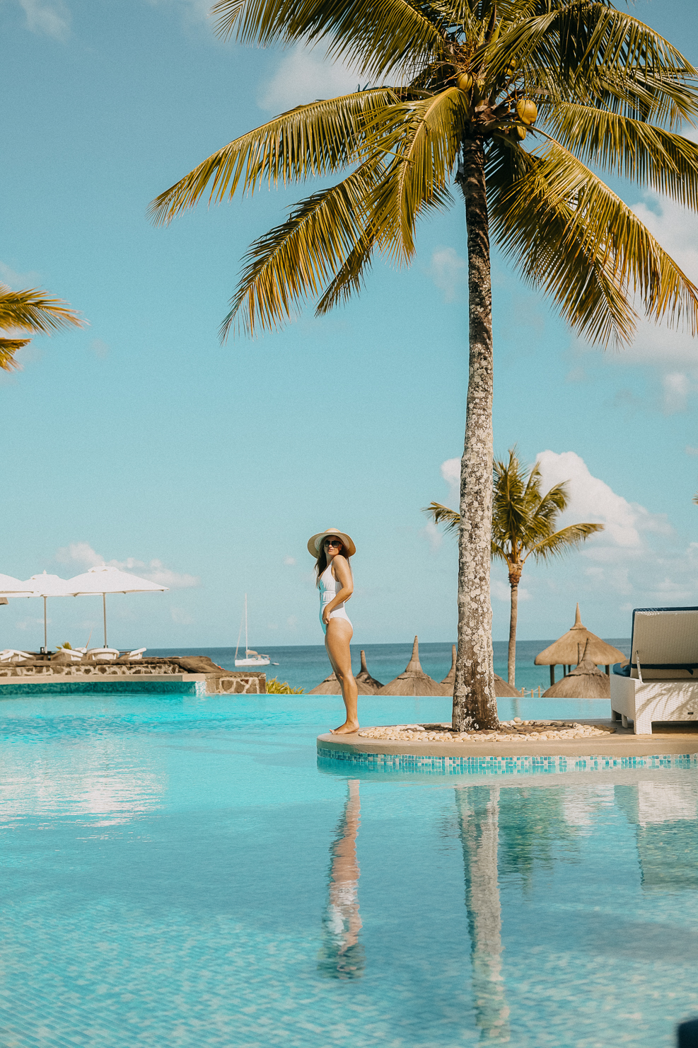 Flitterwochen Ziel Flitterwochen Hotel Mauritius Maritim Hotel Resort Spa Pool Reiseblog 1