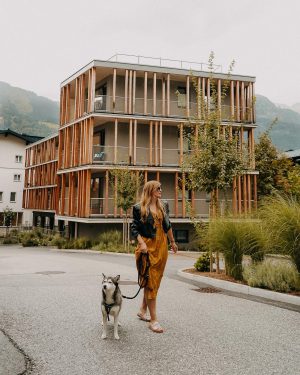 Hotel Blü Bad Hofgastein Urlaub mit Hund Österreich Pomsky Reiseblog