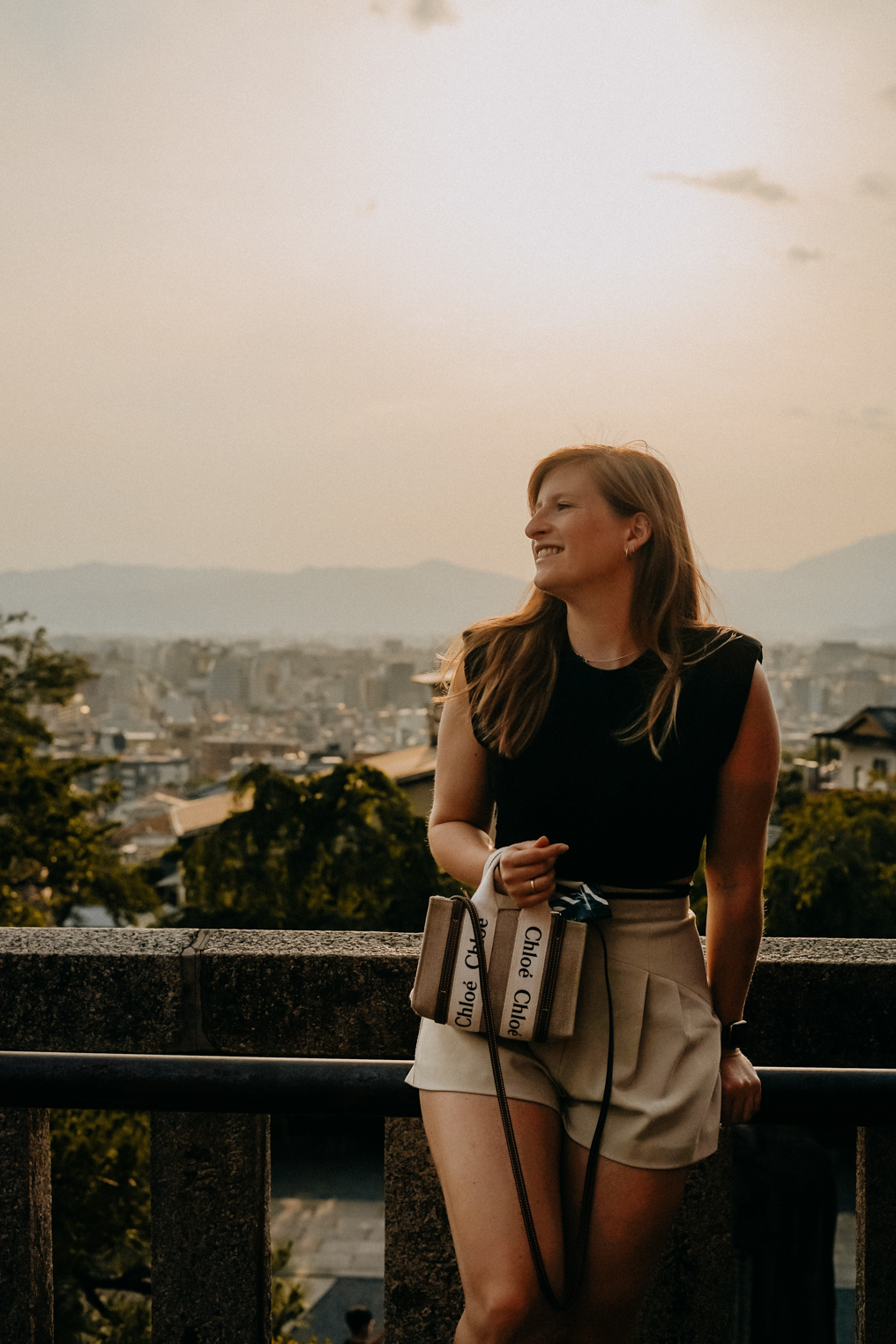 3 Wochen Rundreise Japan Route Kyoto Tipps Tempel Sonnenuntergang Reiseblog
